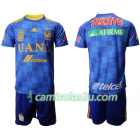 Camisolas de Futebol Tigres UANL Criança Equipamento Alternativa 2019/20 Manga Curta